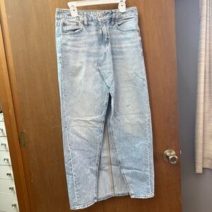 American Eagle Outfitters Light Blue Denim Skirt